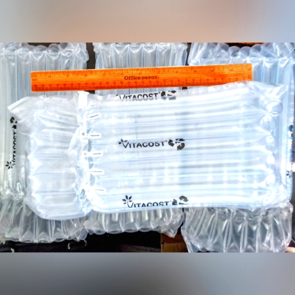 🍾 4 count Air Cushion Packaging Repurpose-Reuse for Decoupage Glass Art etc 🍷